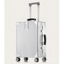 China Luggage Factory Trolley Aluminum Luggage Case